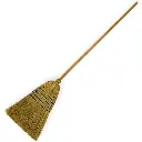 Escoba de Espiga mando de madera