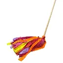 Trapeador de microfibra grande tipo toalla bastón 120 cm