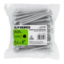 Bolsa Tornillo #5/16 x 4 Coche galvanizado con 50 pzas | Fiero