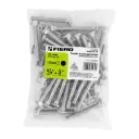 Bolsa Tornillo #3/8 x 3 Coche galvanizado con 40 pzas | Fiero