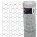 Rollo malla hexagonal 1.5 m calibre 22 abertura 25 mm 45 mtrs