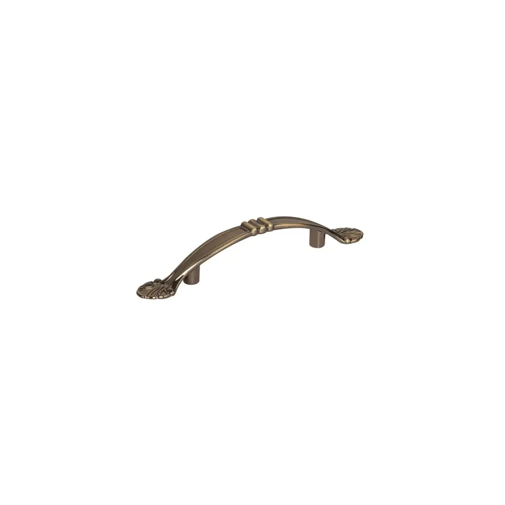 Jaladera 76 mm estilo barroco latón antiguo | Fiero