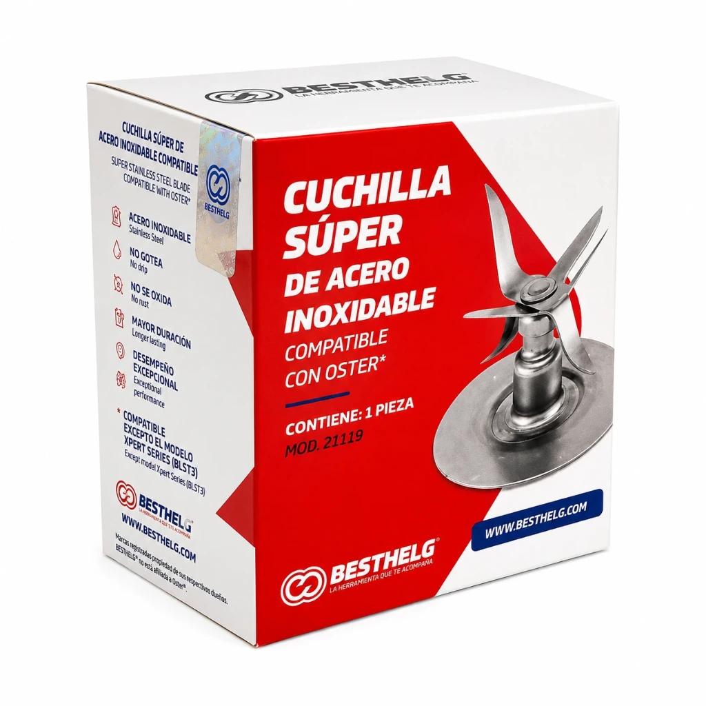 [211119] Cuchilla Super Oster para licuadora Inoxidable |Besthelg