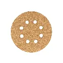 Paquete de Lija 5" grano 100 con 5 discos 8 perforaciones madera | Truper