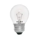 Foco incandescente 25W para horno/refrigerador transparente | Volteck