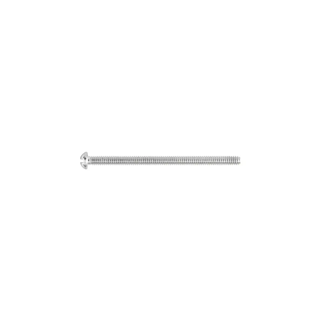 [44605-1] Tornillo #1/8 x 2 Estufa galvanizado 1 pza | Fiero