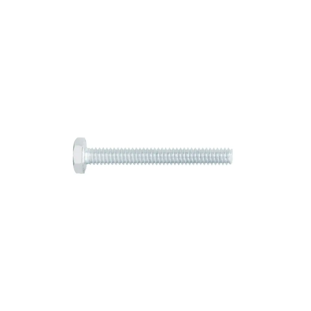 [44561-1] Tornillo #1/4 x 2 Máquina hexagonal galvanizado 1 pza | Fiero