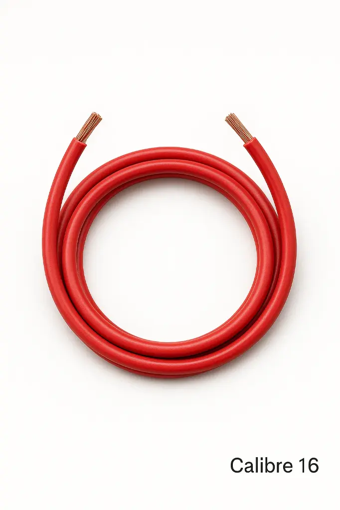 [IUSA0001] Metro cable #16 rojo THW-LS | IUSA Electrico