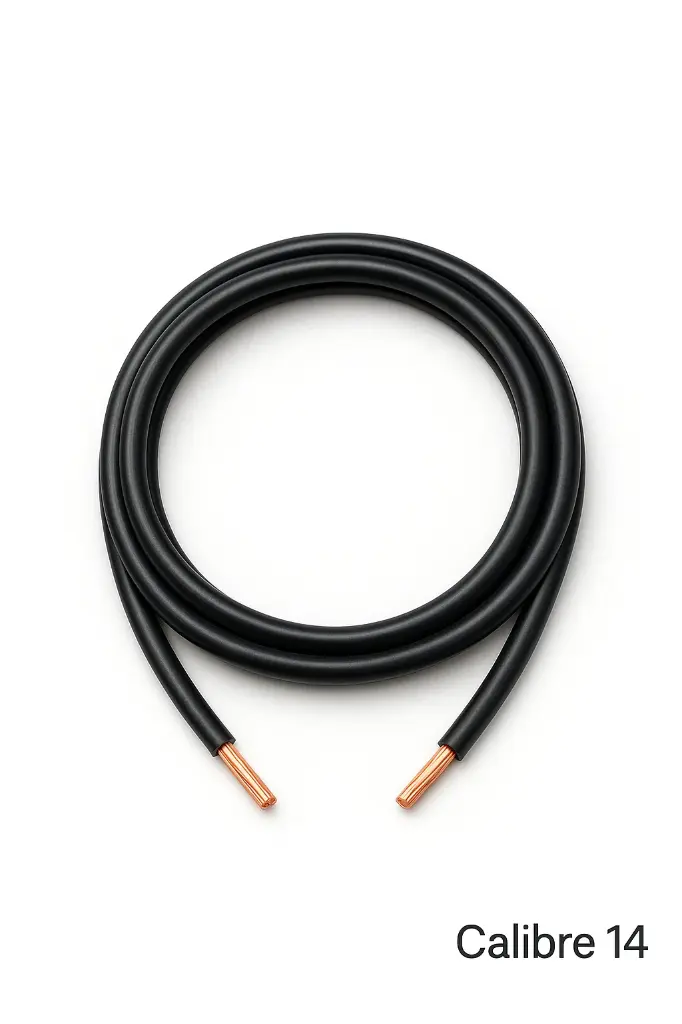 [IUSA0002] Metro cable #14 negro THW-LS | IUSA Electrico