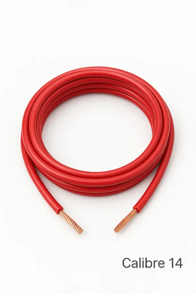 Metro cable #14 rojo THW-LS | IUSA Electrico