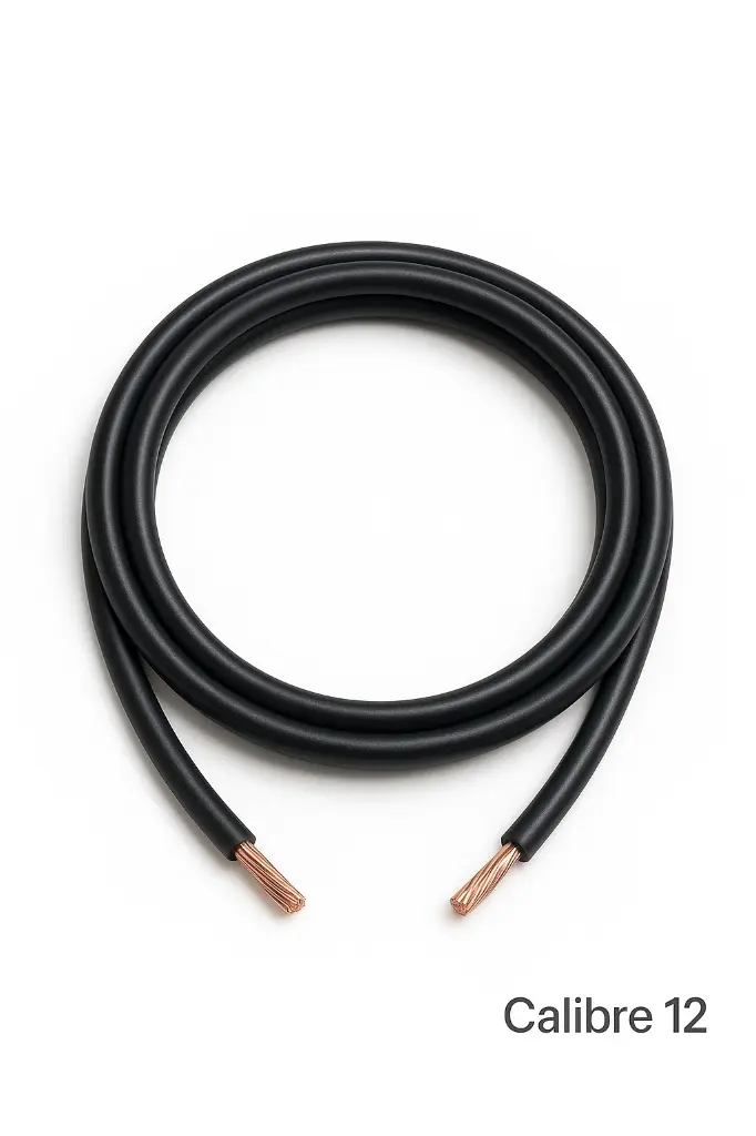 [IUSA0003] Metro cable #12 negro THW-LS | IUSA Electrico