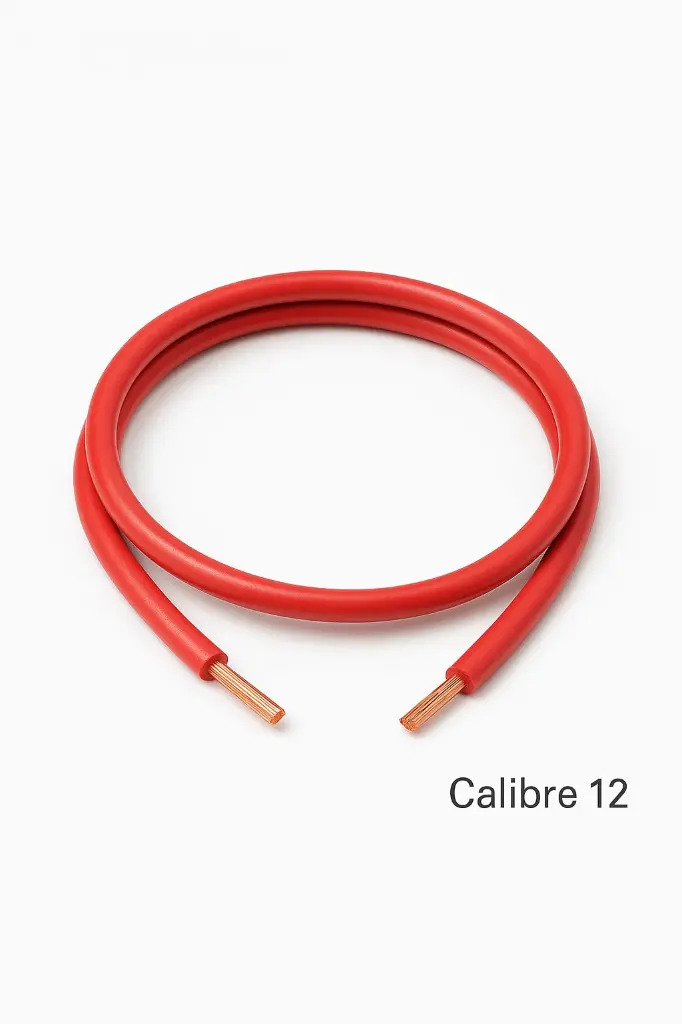 Metro cable #12 rojo THW-LS | IUSA Electrico