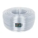 Rollo manguera 1" industrial transparente 100 mtrs | Truper