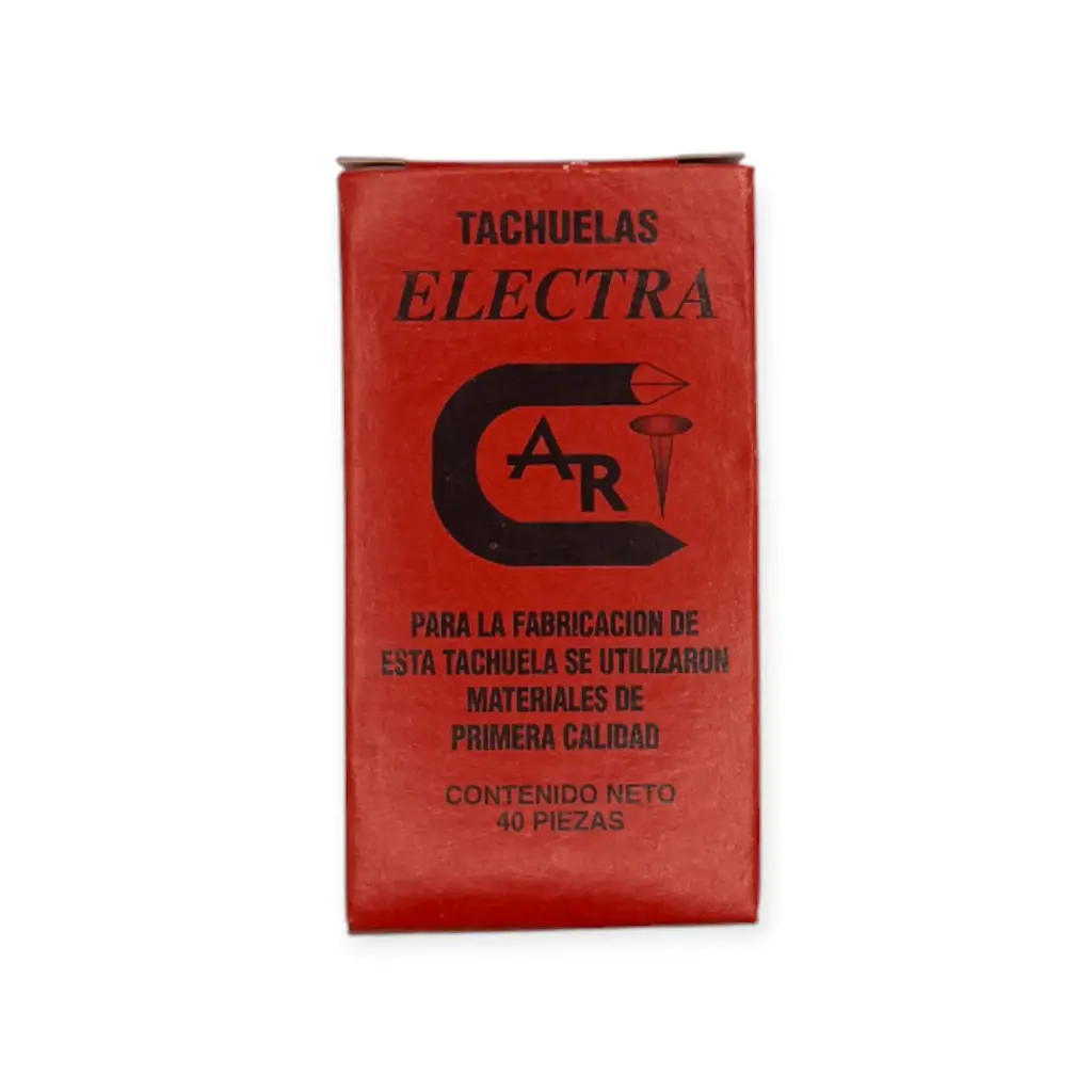 Caja de tachuelas con 40pz Catre | Electra