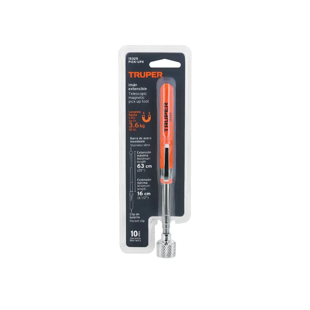 Imán extensible acero inox 3.6kg|Truper