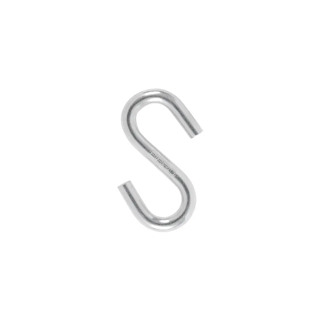 Gancho "S" de 5/16" de acero para cable| Fiero