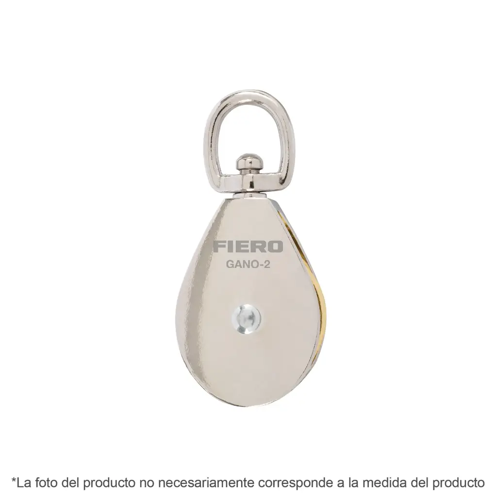 [44114] Garrucha metálica para noria de 1" | Fiero