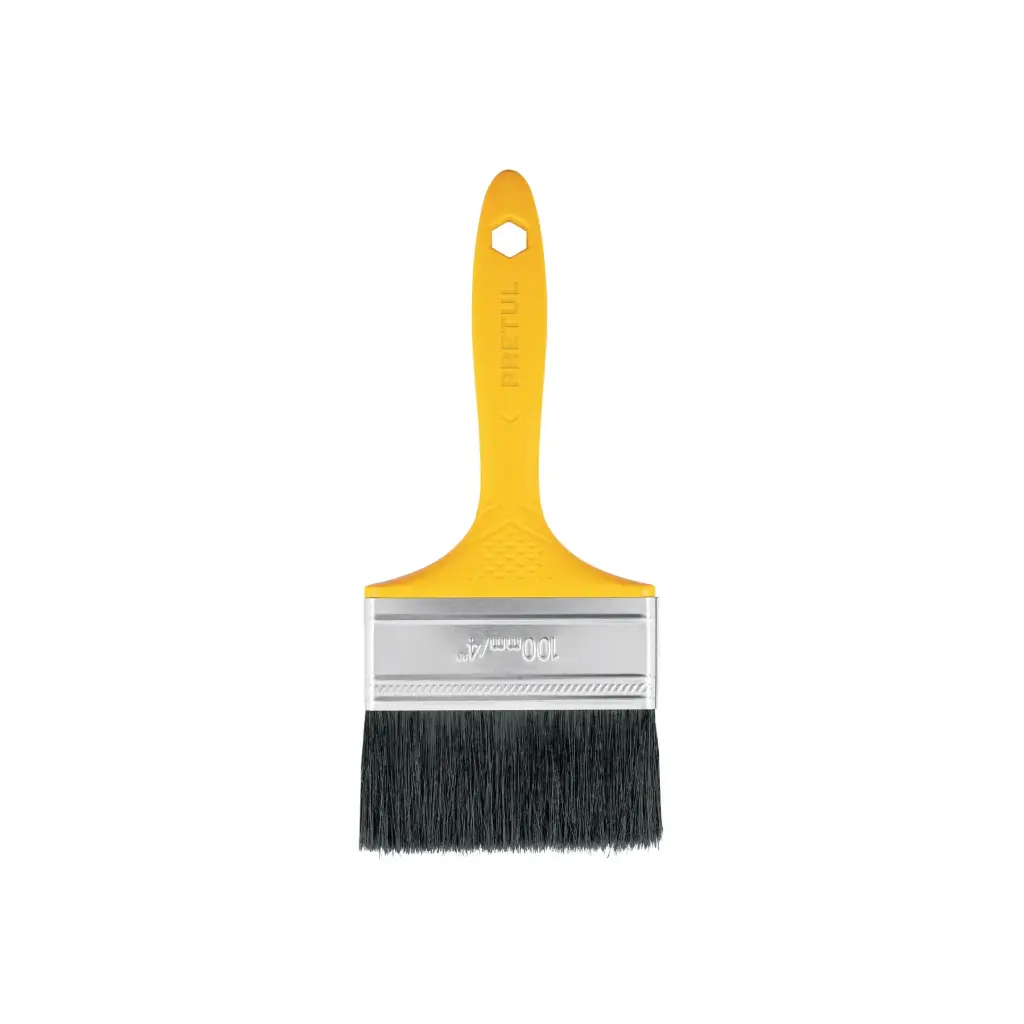 [21529] Brocha uso general 4" 100 mm con mango de plástico | Pretul