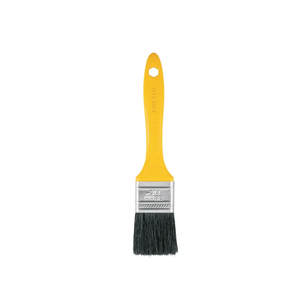 [21525] Brocha uso general 1 1/2" 38 mm con mango de plástico | Pretul