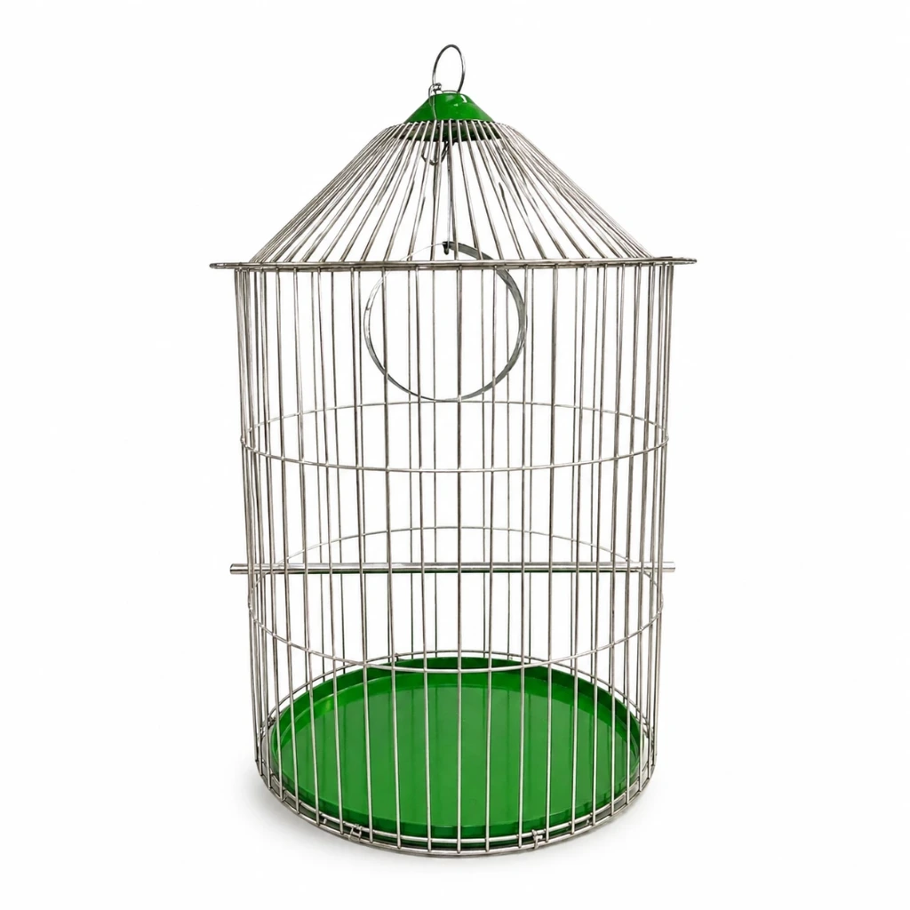 Jaula Perico Redonda 40cm
