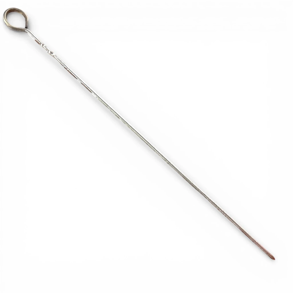 Asador de acero 45cm Brocheta