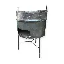 Bracero de 1/2 tambo redondo | Asador
