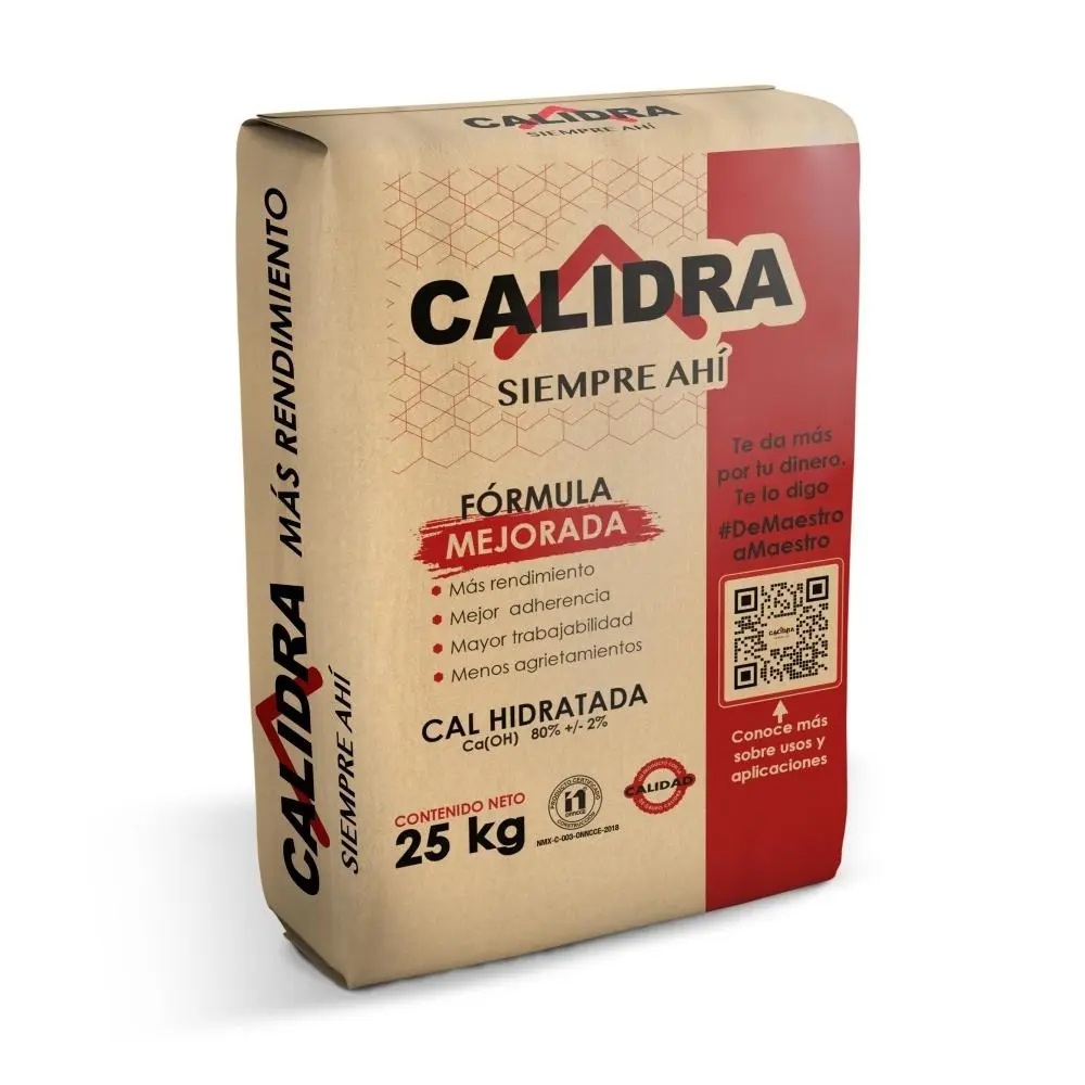 Saco de Cal hidrata con 25kg