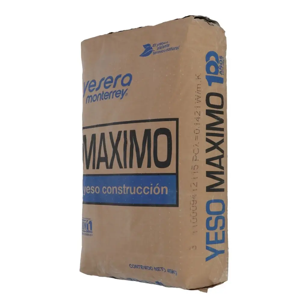 Saco Yeso construcción con 40kg Maximo