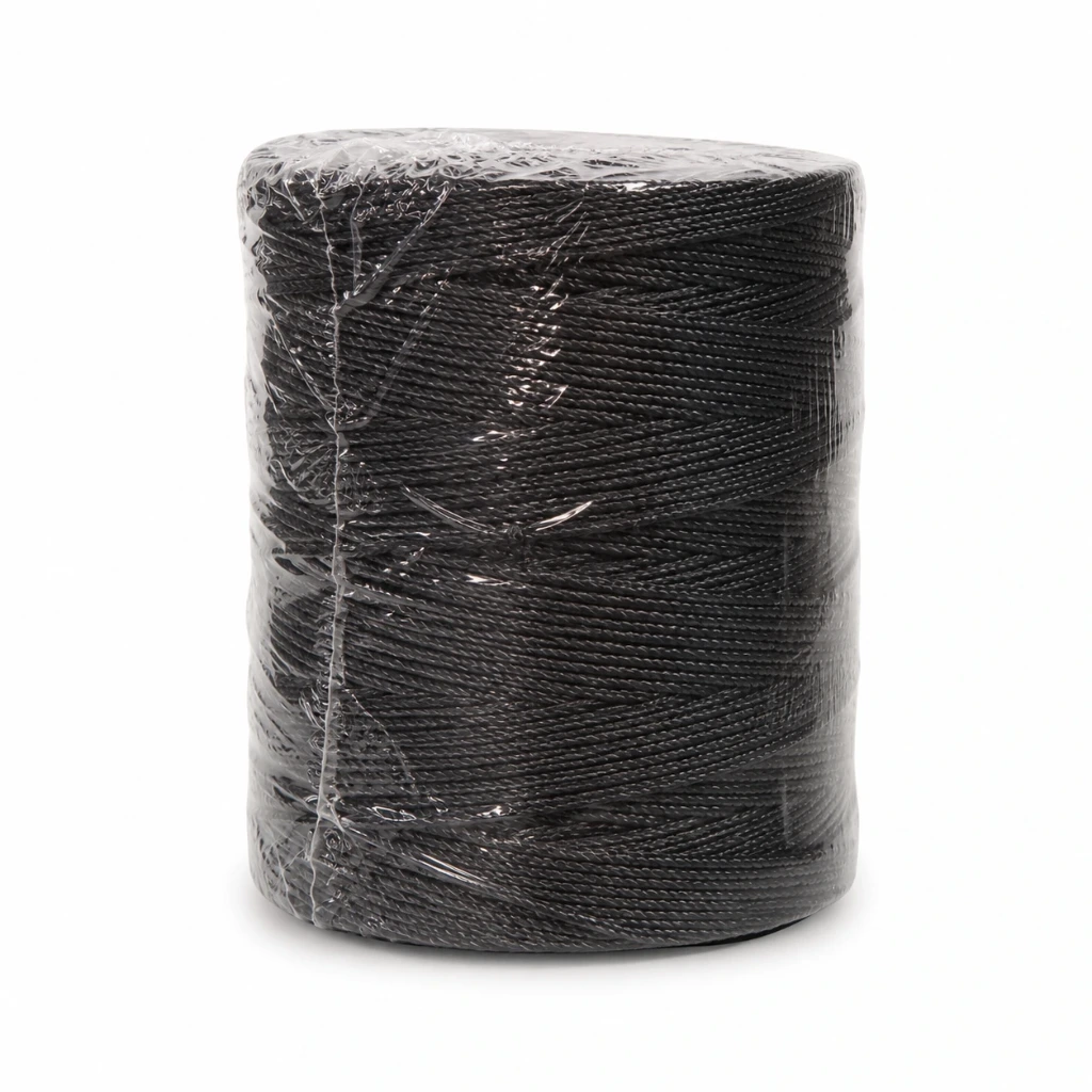 Rollo de piola negra #6 250 g | multifilamento