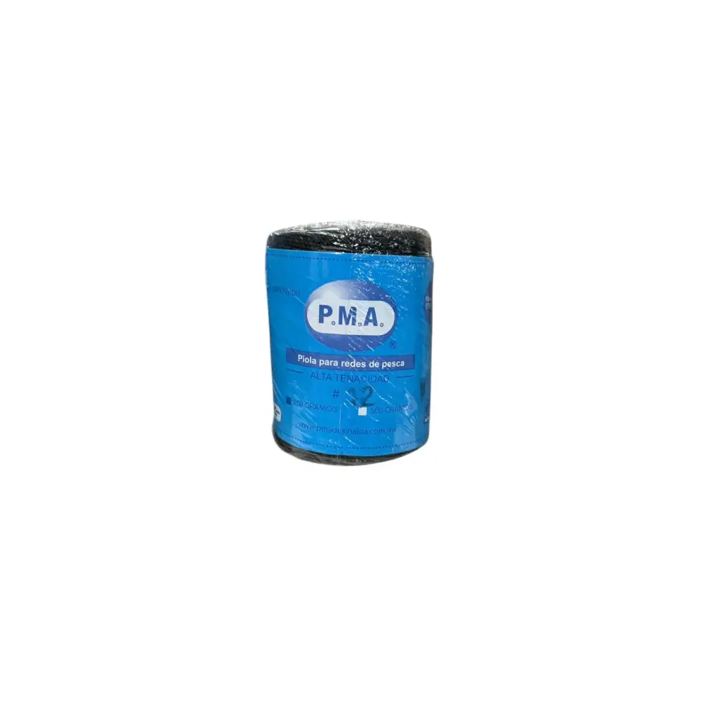 Rollo de piola negra #12 250 g | multifilamento