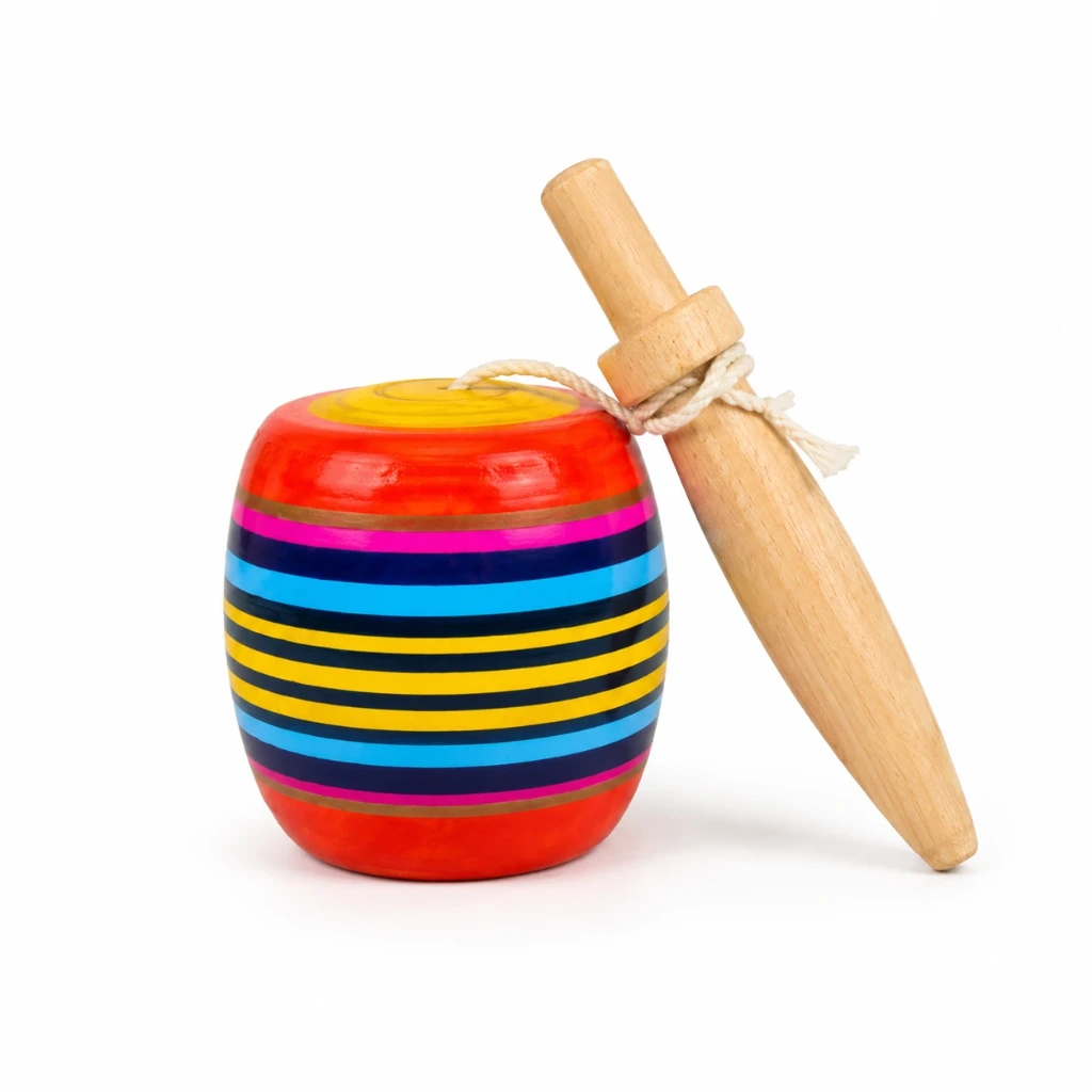 [JP07156] Balero de madera 4 × 5 cm