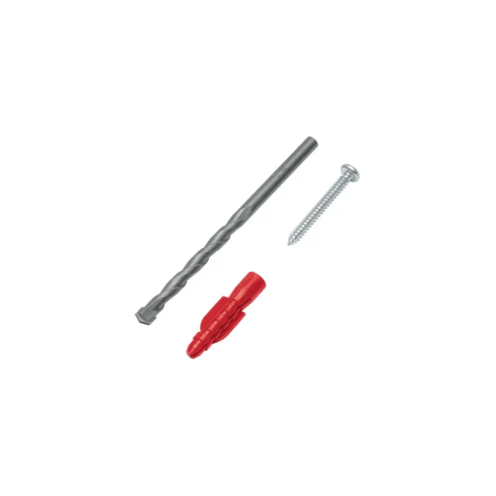 Kit taquetes 1/4" con pijas #8 y broca 1/4" con 20 pzas | Fiero