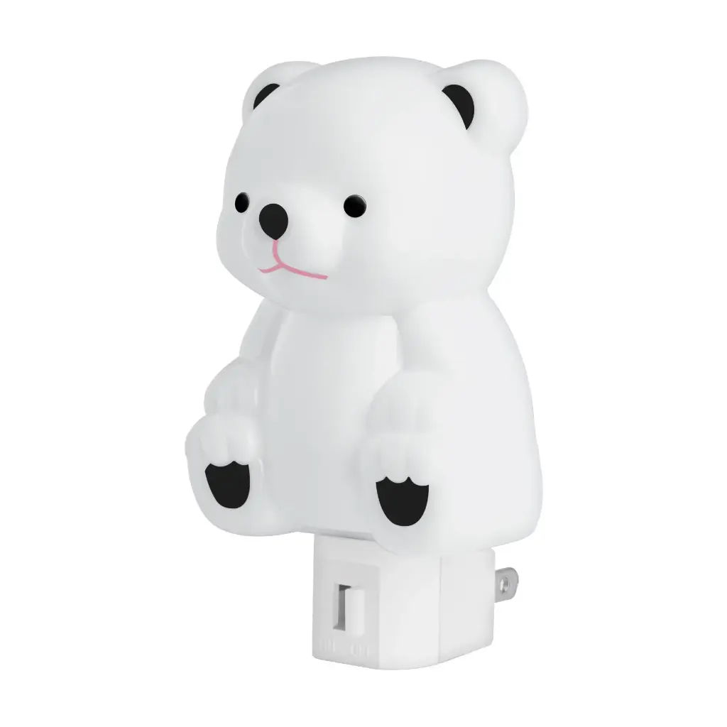 Luz de noche con lámpara E12, oso LUZ-14