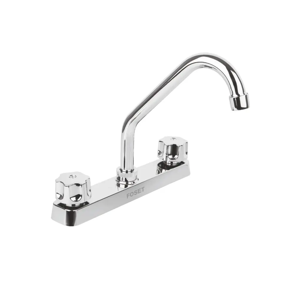 [49289] Mezcladora 8" fregadero, ABS,corto, hex FP-317