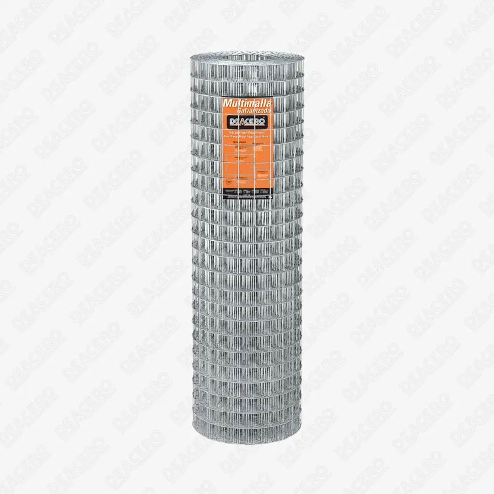Rollo multimalla 1.00 m calibre 14 (5x5 cm) galvanizada con 20 metros | Ferretera