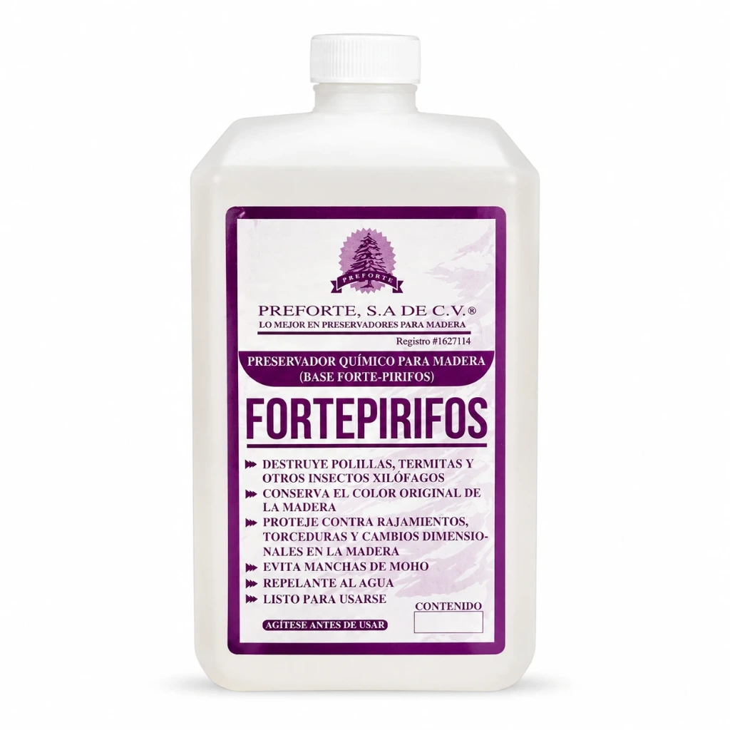 Fortepirifos 1ltr Fumigante para termitas/comegen