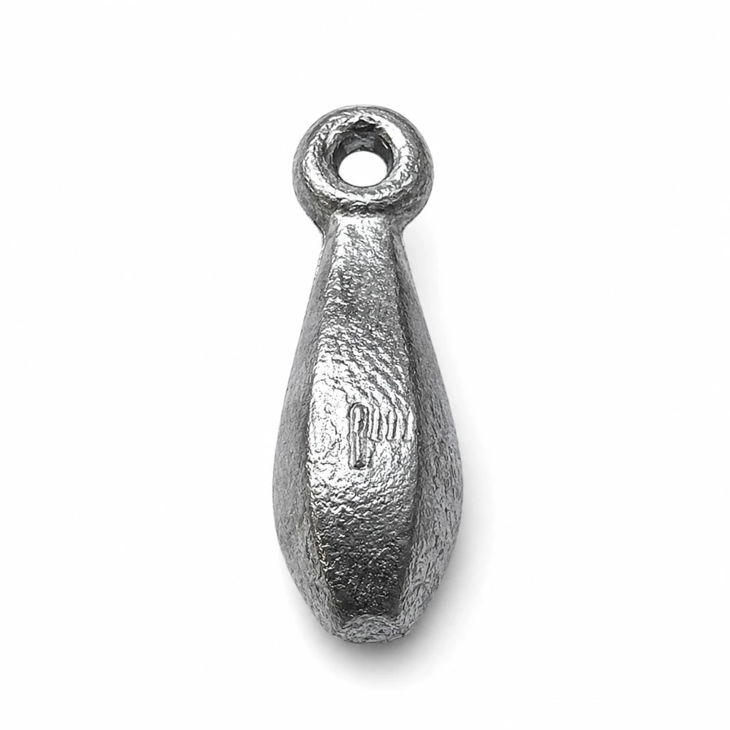 Plomo tipo pera 1" para pesca