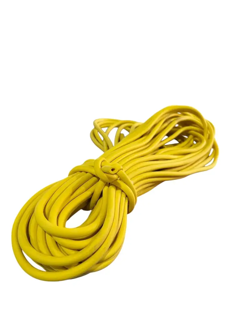 Metro liga #7 hueco resorte hule natural color grosor 8 mm