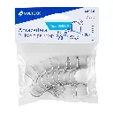 Bolsa abrazadera omega 3/8" con 10 pzas pared delgada | Volteck