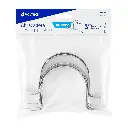 Bolsa abrazadera omega 3" con 5 pzas pared delgada | Volteck