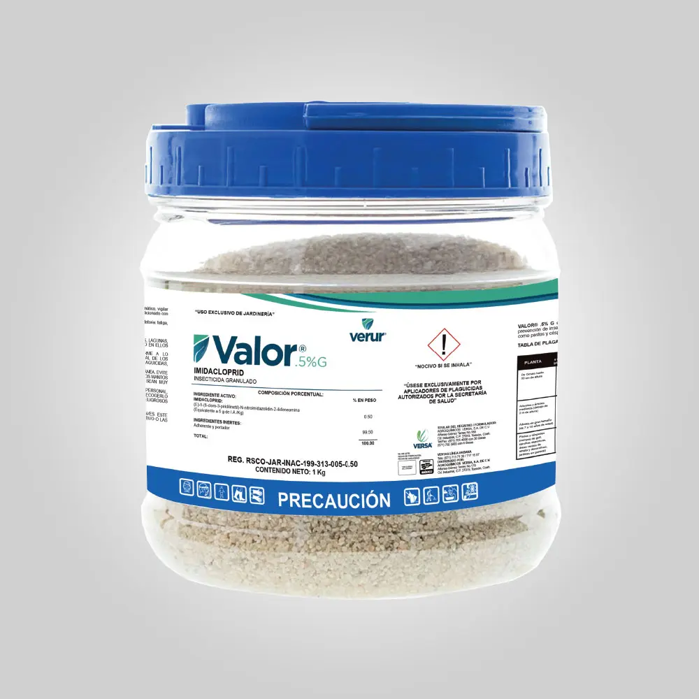 Valor 0.5 G Insecticida neonicotinoide granulado 1 kg