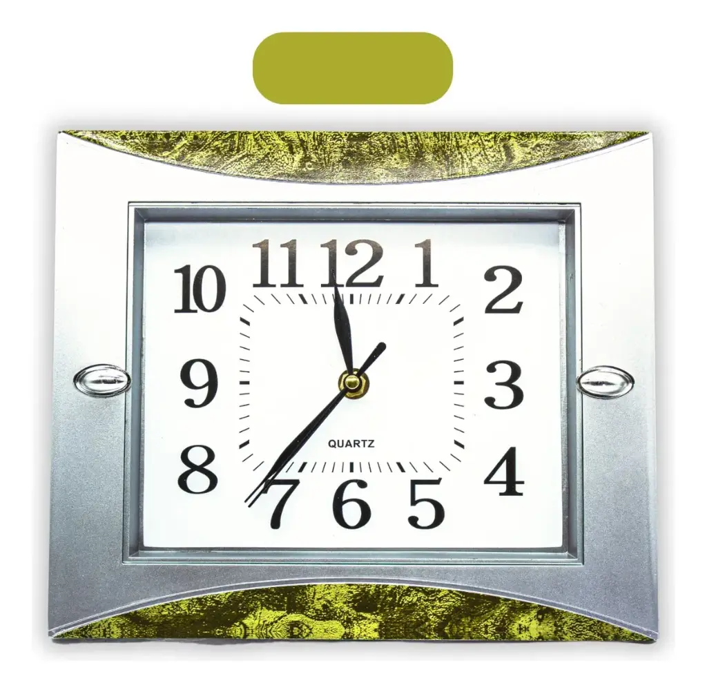 [S-2497] Reloj de pared rectangular