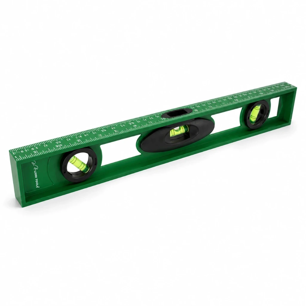 [1592] Nivel de plastico 18"- 45cm 3 burbujas | Lion tools