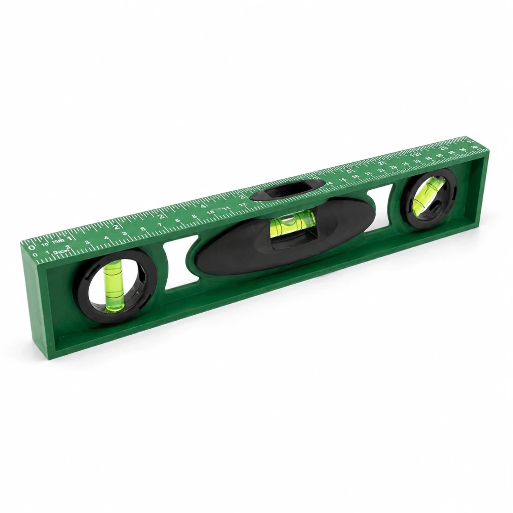 [1590] Nivel de plastico 12"- 30cm 3 burbujas | Lion tools