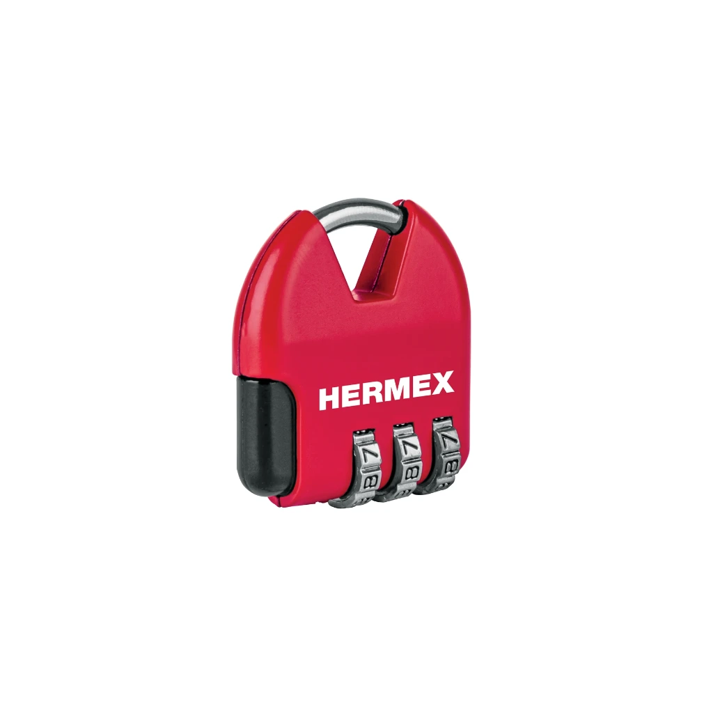 Candado maletero de combinación 36 mm blíster | Hermex
