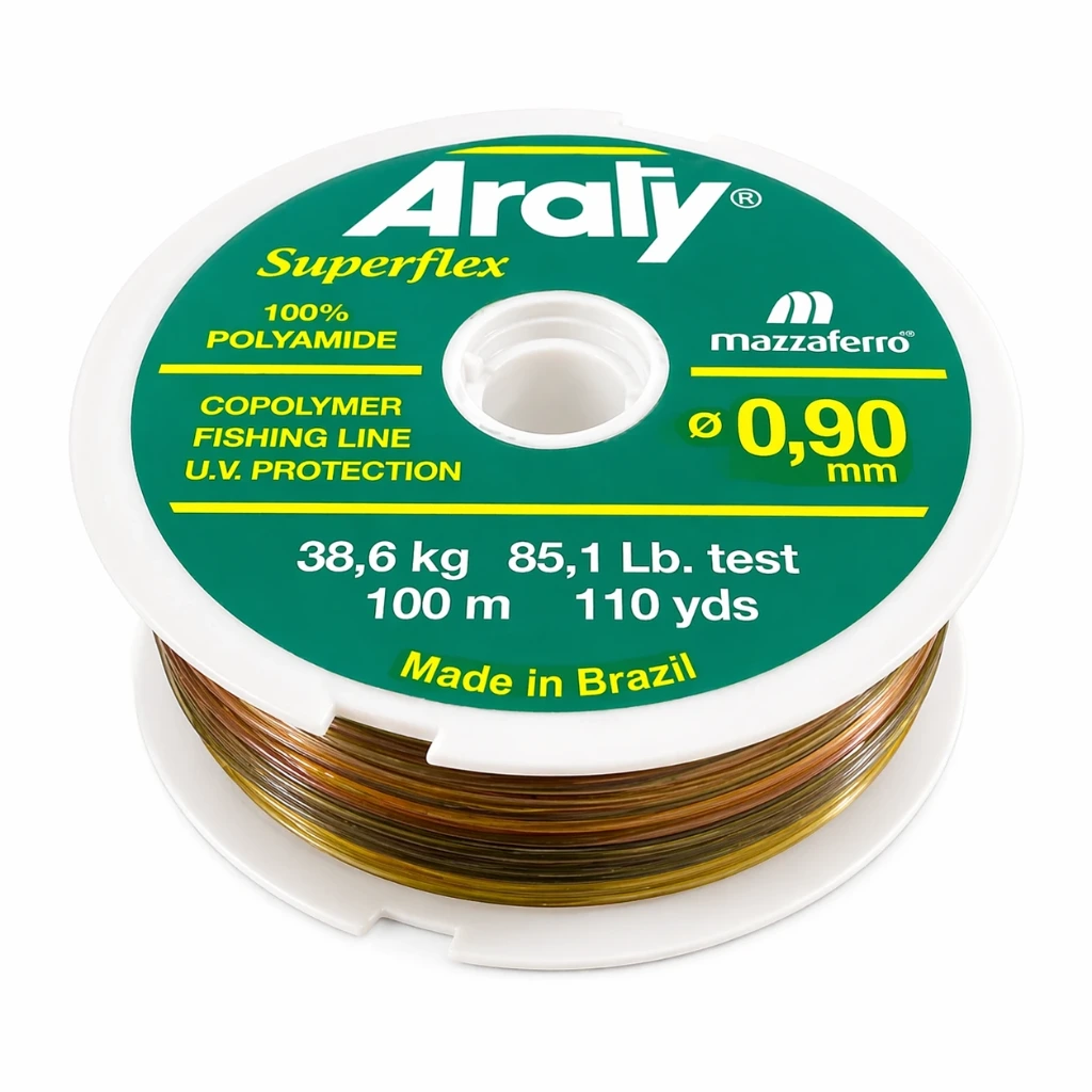 [15HILONY034MA] Hilo de pesca 0.90 mm Multicolor Pesca | Araty