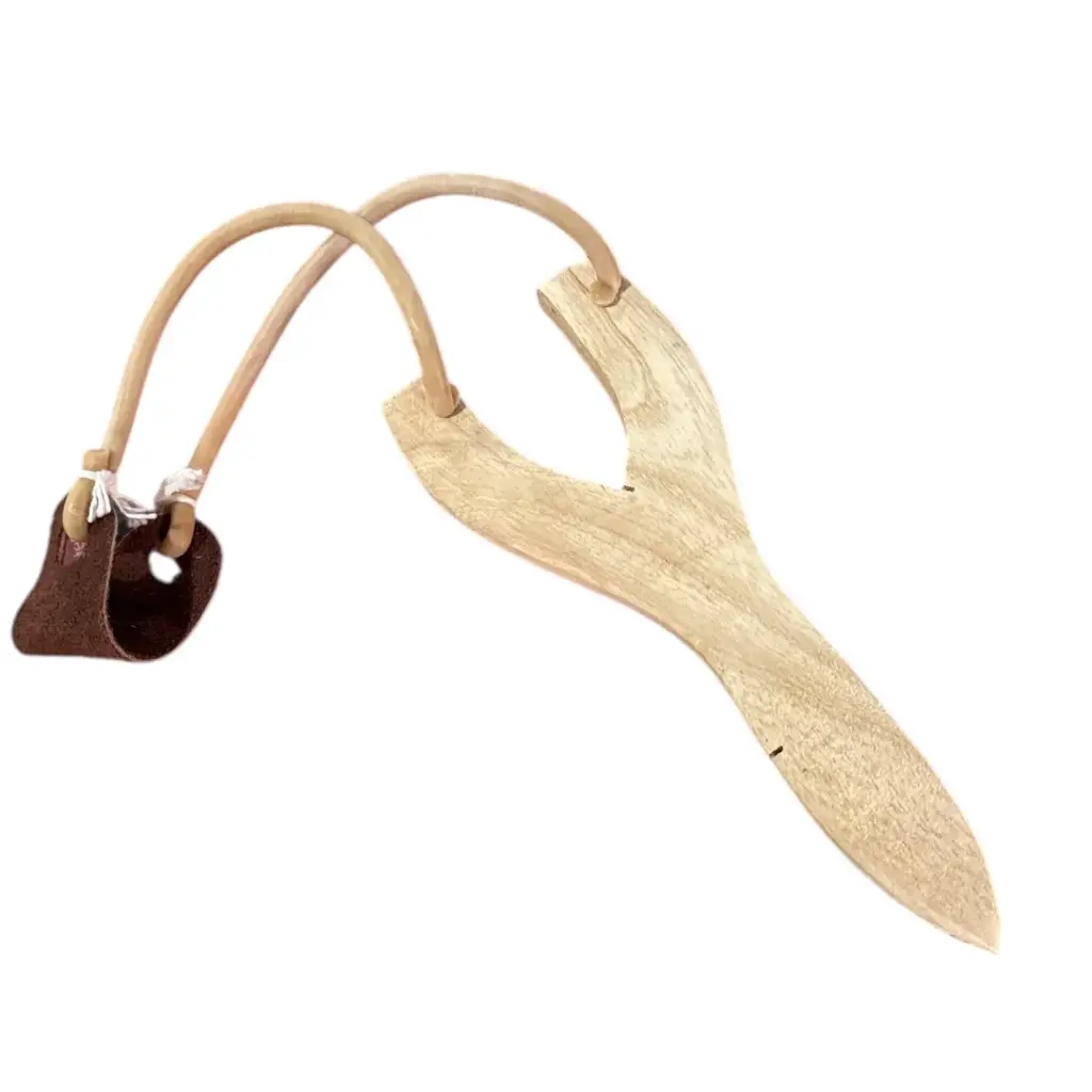 [JP07168] Resortera de madera 19x7cm