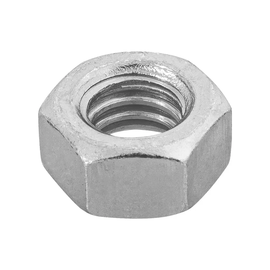 [44549-1] Tuerca 5/16" hexagonal de acero galvanizado 1 pza | Fiero