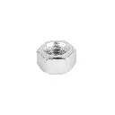 Bolsa tuerca 1/2" hexagonal de acero galvanizado con 50 pzas | Fiero