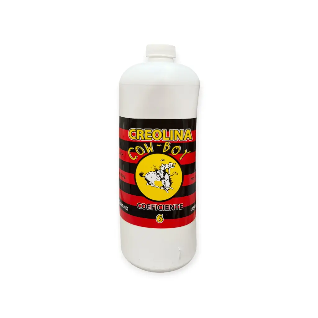 Botella Creolina 1lt Desinfectante  |  Cow boy